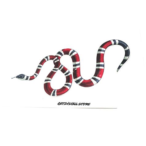 car gucci snake sticker|Gucci Snake Decal .